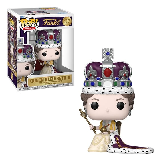 Фігурка Funko POP!: Royals: Queen Elizabeth II (Coronation), (91873)