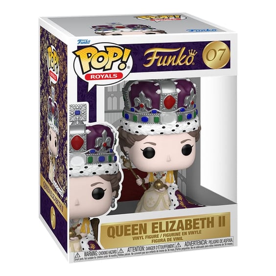 Фігурка Funko POP!: Royals: Queen Elizabeth II (Coronation), (91873) 3