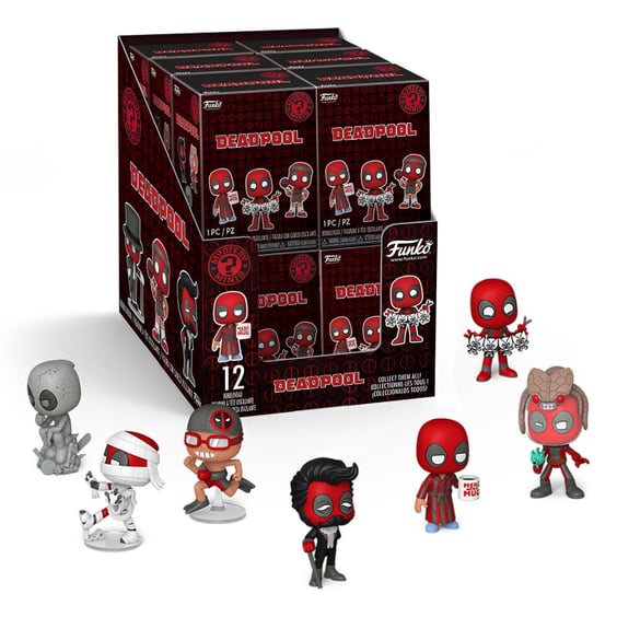 Фигурка Funko: Mistery Minis: Marvel: Deadpool Classic (Blind Box: 1 з 12), (91897)
