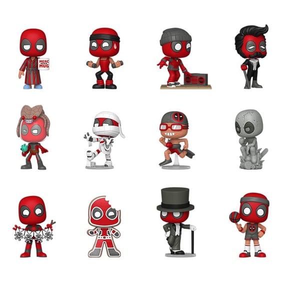 Фигурка Funko: Mistery Minis: Marvel: Deadpool Classic (Blind Box: 1 з 12), (91897) 2