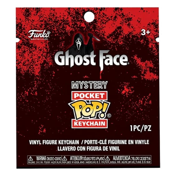 Брелок Funko Pocket POP!: Keychain: Mystery: Ghost Face: Ghost Face (Blind Box: 1 з 6), (92887) 3