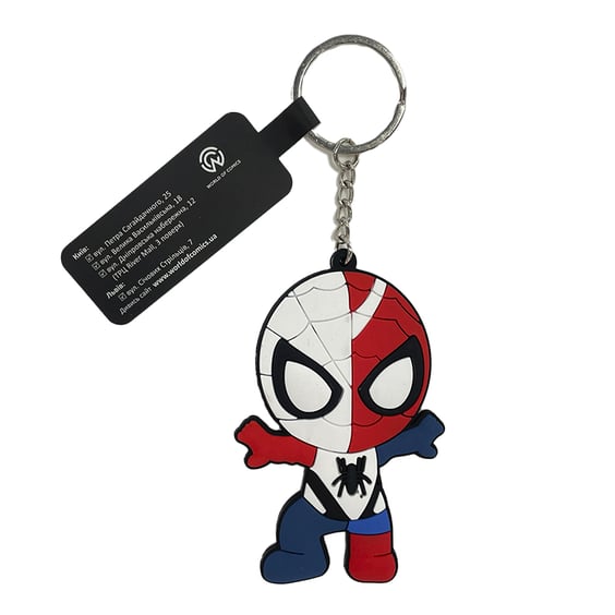 Брелок двосторонній Marvel: Spider-Man: Spider-Verse, (9294)