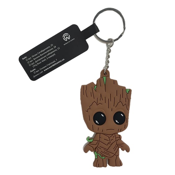 Брелок двухсторонний Marvel: Baby Groot, (9297)