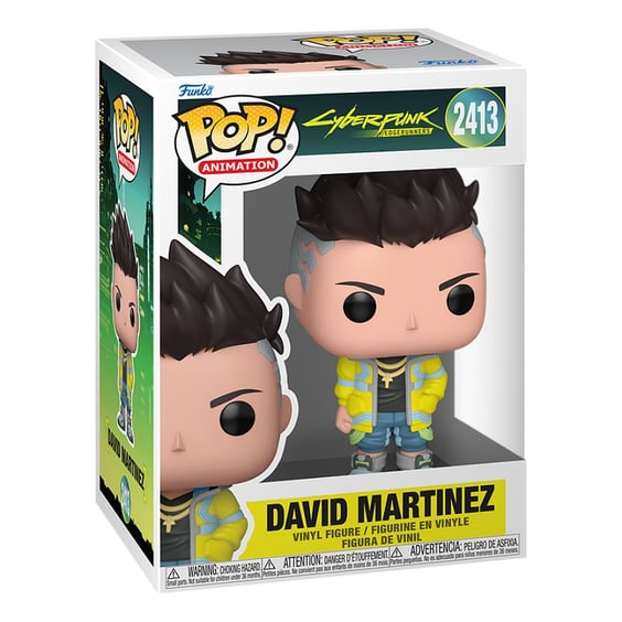 Фигурка Funko POP!: Animation: Cyberpunk: Edgerunners: David Martinez, (93274) 3