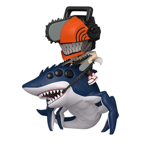 Фігурка Funko POP!: Rides: Chainsaw Man: The Movie: Reze Arc: Chainsaw Man and Beam, (93280) 2