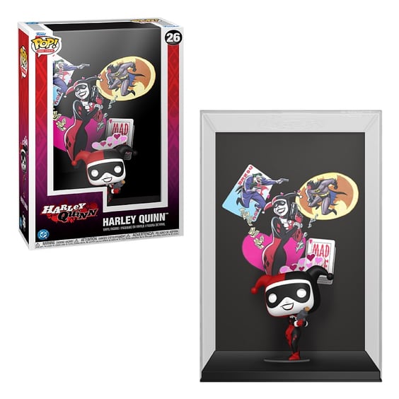 Фігурка Funko POP!: Comic Covers: DC: The Batman Adventures: Mad Love #1: Harley Quinn: Harley Quinn, (93381)