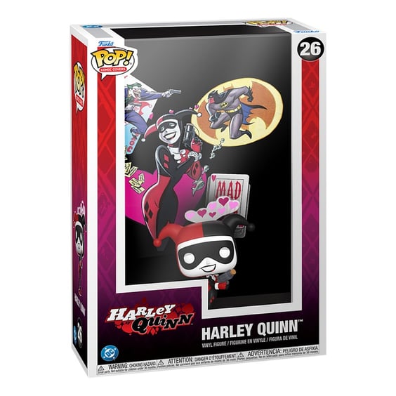 Фігурка Funko POP!: Comic Covers: DC: The Batman Adventures: Mad Love #1: Harley Quinn: Harley Quinn, (93381) 3