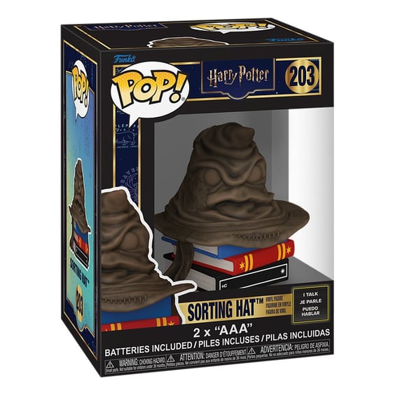 Фігурка Funko POP!: Wizarding World: Harry Potter: Sorting Hat (Sound), (93383) 3