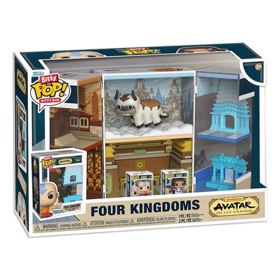 Набір фігурок Funko Bitty POP!: Bitty Box: Avatar: The Last Airbender: Four Kingdoms, (93562)