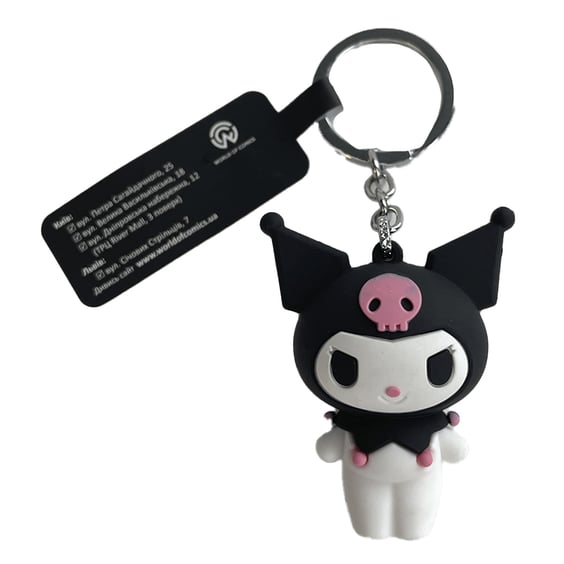 3D брелок Onegai My Melody: Kuromi, (9363)