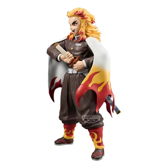 Коллекционная фигурка Banpresto: Grandista: Demon Slayer: Kyojuro Rengoku, (93692) 4