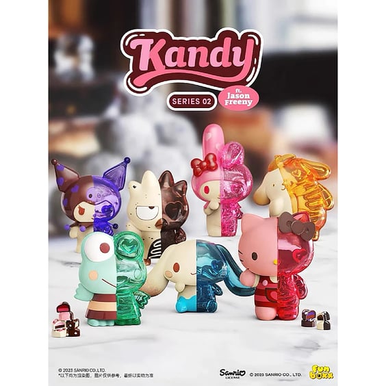 Фігурка Mighty Jaxx: Kandy: Jason Freeny: Sanrio: Choco Edition: Series 2 (Blind Box: 1 з 7), (93861) 10