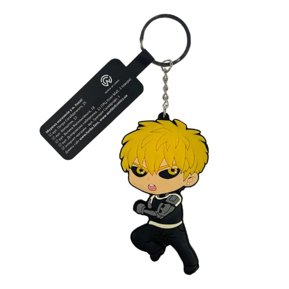 Брелок двосторонній One-Punch Man: Genos, (9409)