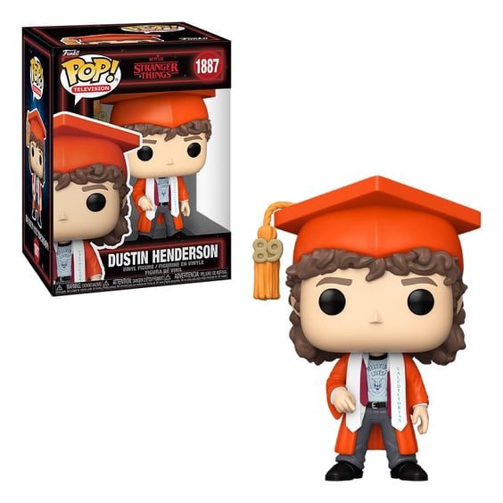 Фігурка Funko POP!: Television: Stranger Things: Dustin Henderson (Graduation), (94353)