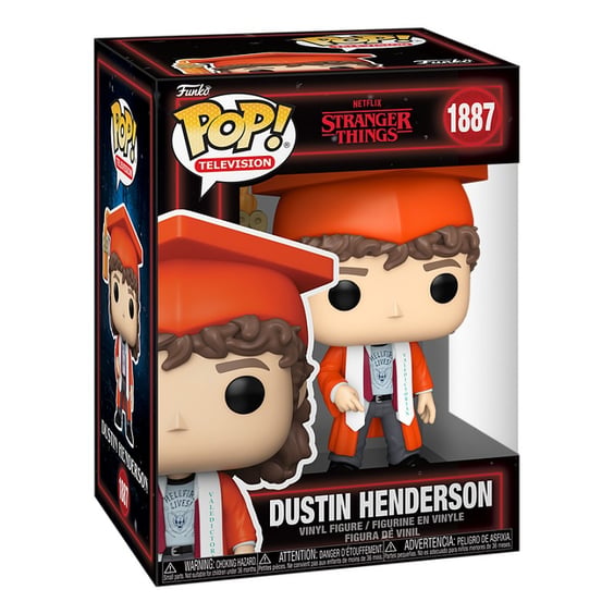 Фігурка Funko POP!: Television: Stranger Things: Dustin Henderson (Graduation), (94353) 3