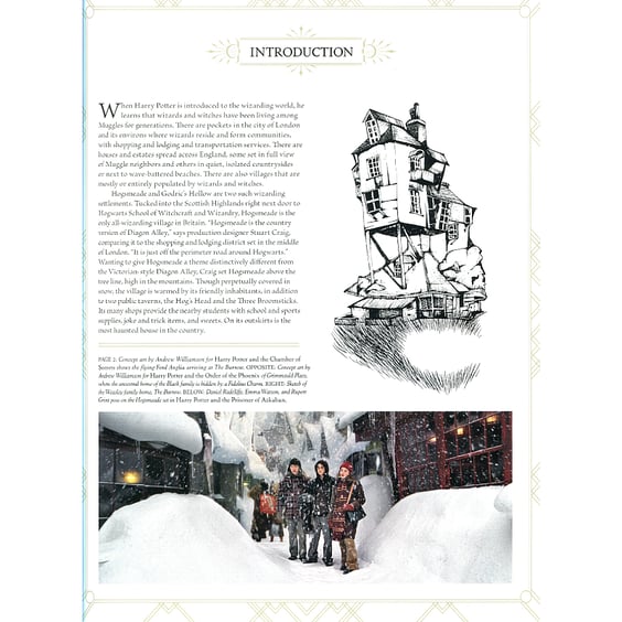 Артбук Harry Potter. Film Vault. Wizarding Homes and Villages. Volume 10, (94886) 4