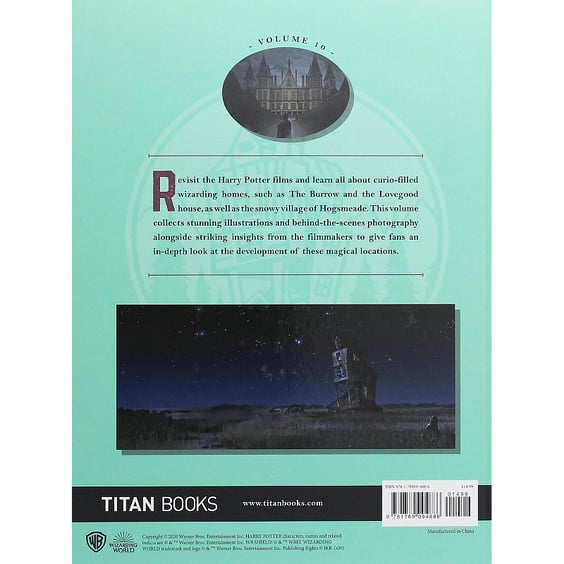 Артбук Harry Potter. Film Vault. Wizarding Homes and Villages. Volume 10, (94886) 7