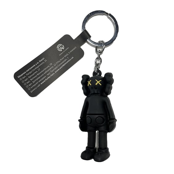 3D брелок KAWS: Companion (Black), (9500)
