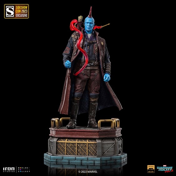 Коллекционная фигура Iron Studios: Marvel: Guardians of the Galaxy (Vol.2): Yondu and Groot (Deluxe) (Sideshow CON 2023 Exclusive), (950720)