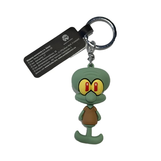 3D брелок SpongeBob SquarePants: Squidward, (9541)