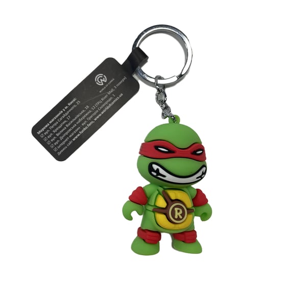 3D брелок Teenage Mutant Ninja Turtles: Raphael, (9543)