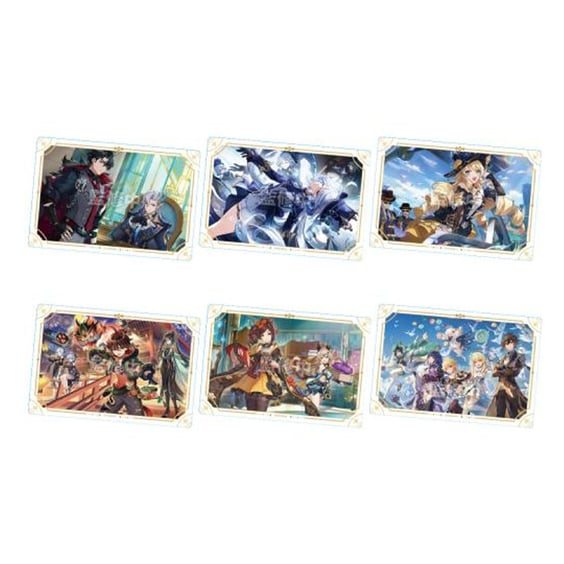 Вафли с коллекционной карточкой Bandai: Genshin Impact, (958758) 2