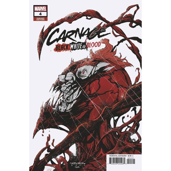 Комікс Marvel. Carnage. Black, White & Blood. Volume 1. #4 (Randolphʼs Cover), (962002)