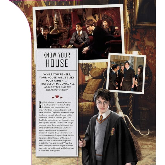 Интерактивная книга Harry Potter. Gryffindor Magic. Artifacts from the Wizarding World, (96408) 6