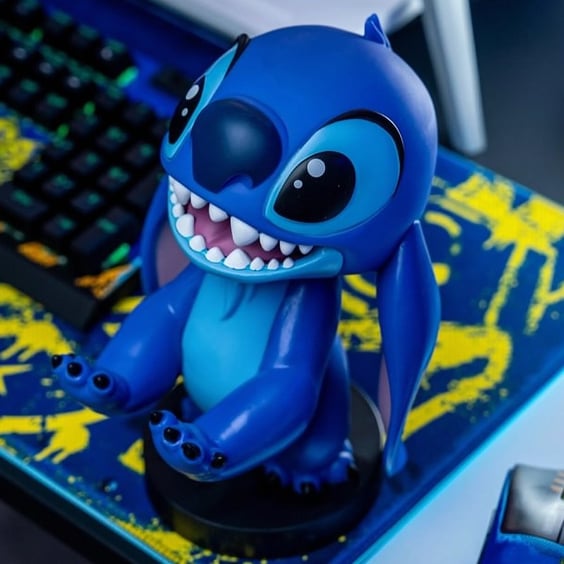 Подставка для геймпада Exquisite Gaming: Cable Guys: Disney: Lilo & Stitch: Stitch (Smile), (93889) 7