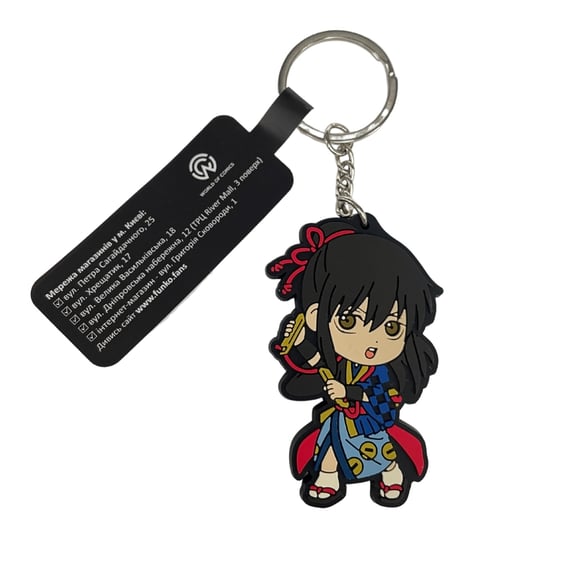 Брелок односторонній Gintama: Katsura, (9737)