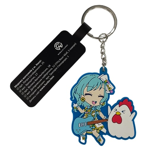 Брелок односторонній BanG Dream!: Hina Hikawa, (9771)
