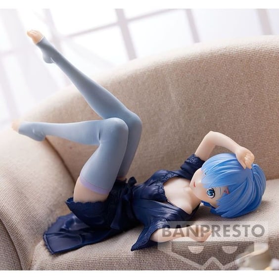 Коллекционная фигурка Banpresto: Relax Time: Re:Zero: Starting Life in Another World: Rem (Dressing Gown Ver.), (97716) 5