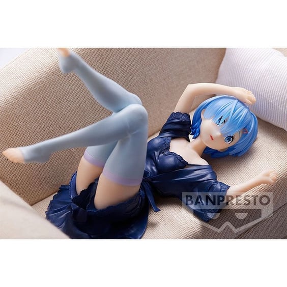 Коллекционная фигурка Banpresto: Relax Time: Re:Zero: Starting Life in Another World: Rem (Dressing Gown Ver.), (97716) 6