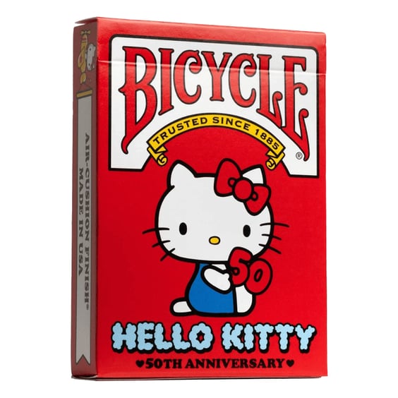 Карти гральні Bicycle: Sanrio: Hello Kitty: 50th Anniversary, (97953) 2