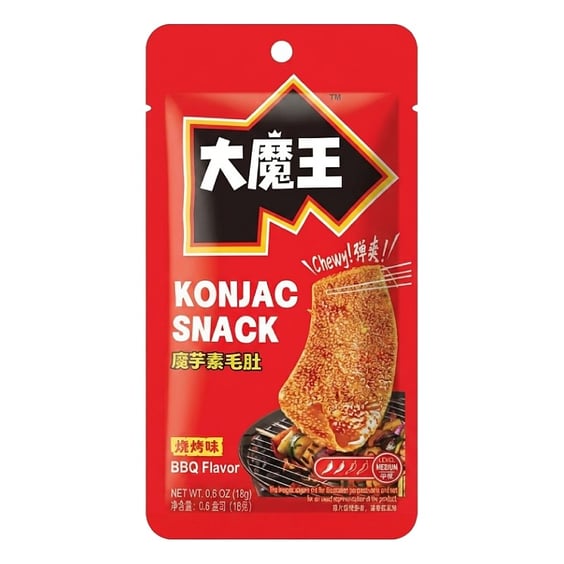 Снек Mowon: Konjac Snack: BBQ Flavor, (984982)