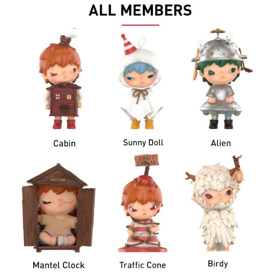 Фигурка Pop Mart: Hirono: Shelter Series (Blind Box: 1 з 13) (Secret Edition), (98591) 4