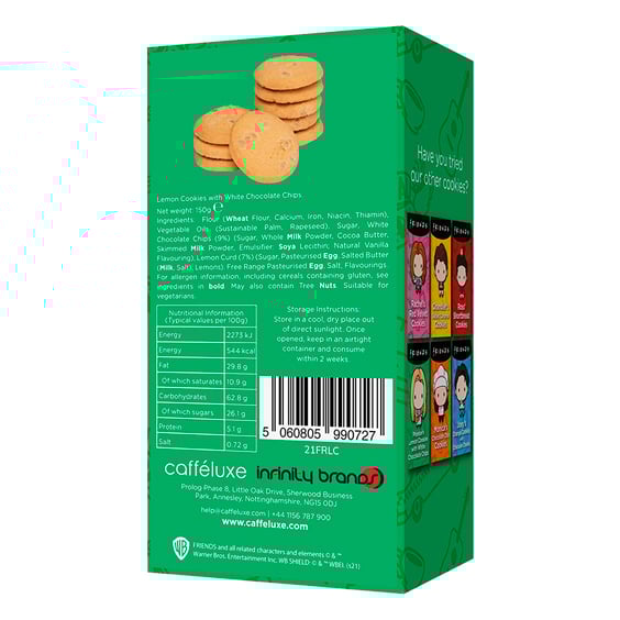 Печиво Cafféluxe: Friends: Phoebe's Lemon Cookies w/ White Chocolate Chips, (990727) 2