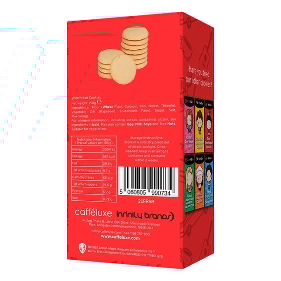 Печиво Cafféluxe: Friends: Ross' Shortbread Cookies, (990734) 2