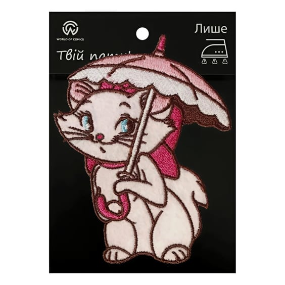 Патч Disney: The Aristocats: Marie w/ Umbrella, (99110)