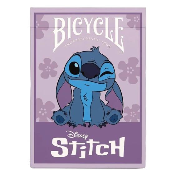 Игральные карты Bicycle: Disney: Lilo & Stitch (Purple), (99582)