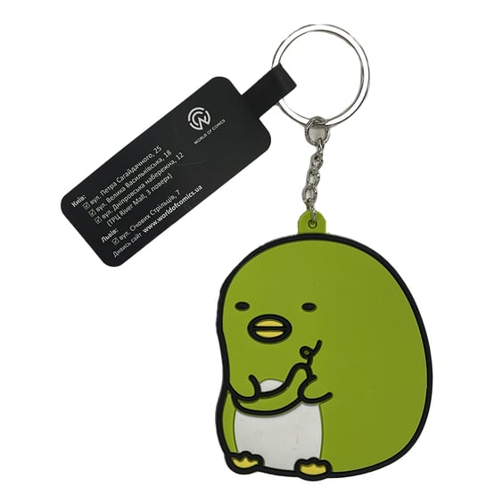 Брелок двухсторонний Sumikko Gurashi: Penguin?, (9961)