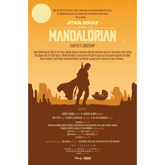 Комикс Marvel. Star Wars. The Mandalorian. Chapter 4. Sanctuary. Volume 1. #4, (99836) 5