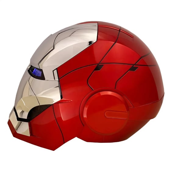 Интерактивный шлем Marvel: Iron Man: Mark V Armor: Electronic Helmet (Silver & Red), (999001) 3