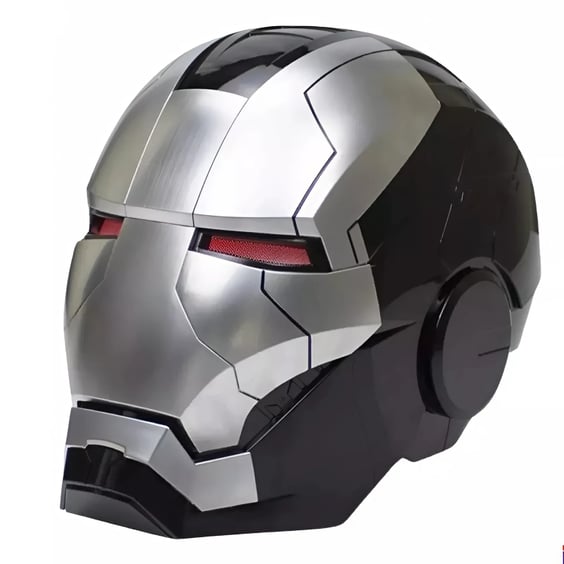 Интерактивный шлем Marvel: Iron Man: Mark V Armor: Electronic Helmet (Glossy & Matte Black), (999002)