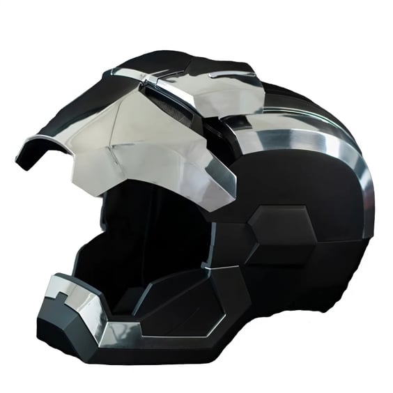 Интерактивный шлем Marvel: Iron Man: Mark V Armor: Electronic Helmet (Glossy & Matte Black), (999002) 4