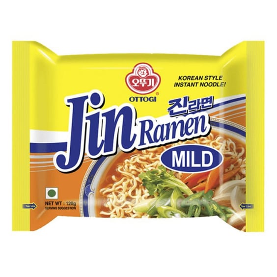 Локшина Ottogi: Jin Ramen: Mild, (999906)