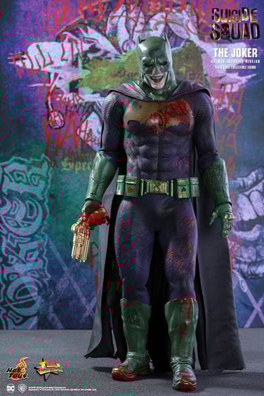 Колекційна фігура Hot Toys: The Joker: Batman Imposter version, (82056)