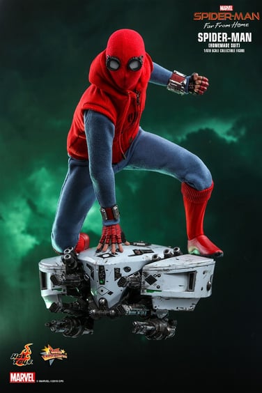 Колекційна фігура Hot Toys: Spider-man Homemade Suit DX, (82640)