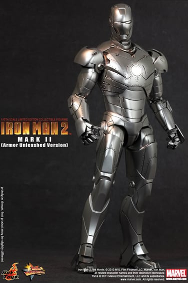 Коллекционная фигура Hot Toys: Iron man 2-MarkII, (83948)