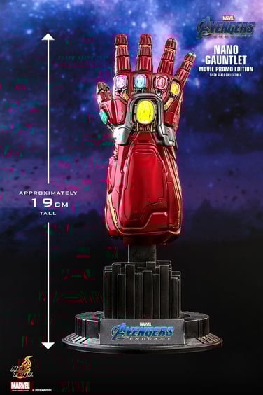 Коллекционная фигура Hot Toys: Nano Gauntlet small, (88645)